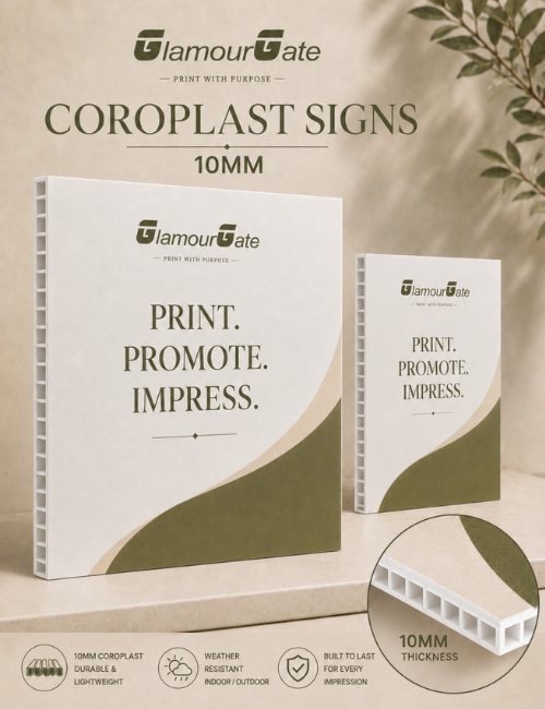 10mm Coroplast Signs