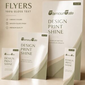 Flyers 100lb Gloss