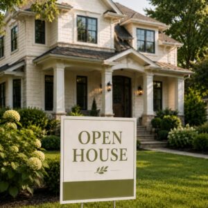Open House Sign