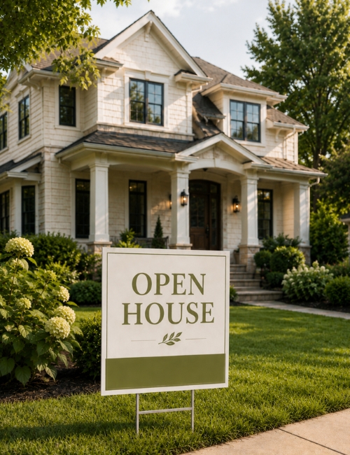 Open House Sign